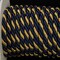The Ribbon People Navy Blue and Gold Braided Cording Braided Cording Wired Craft Ribbon 0.25" x 16 Yards